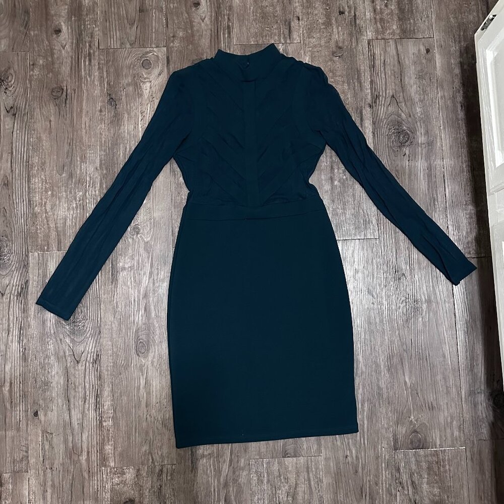 Iris Dark Green Maxi Dress Size Medium